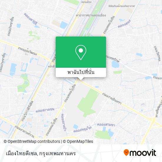 เมืองไทยดีเซล แผนที่
