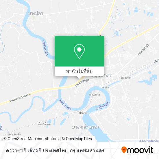 คาวาซากิ เจ็ทสกี ประเทศไทย แผนที่