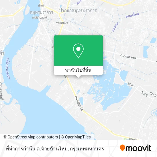 ที่ทำการกำนัน ต.ท้ายบ้านใหม่ แผนที่