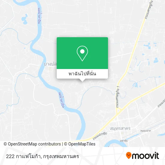 222 กาแฟโมก้า แผนที่