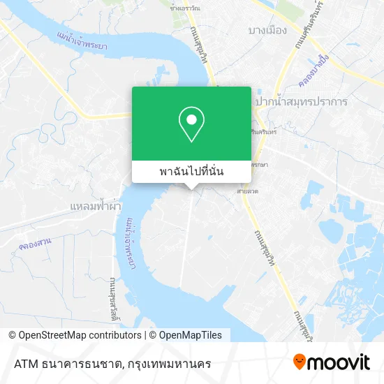 ATM ธนาคารธนชาต แผนที่