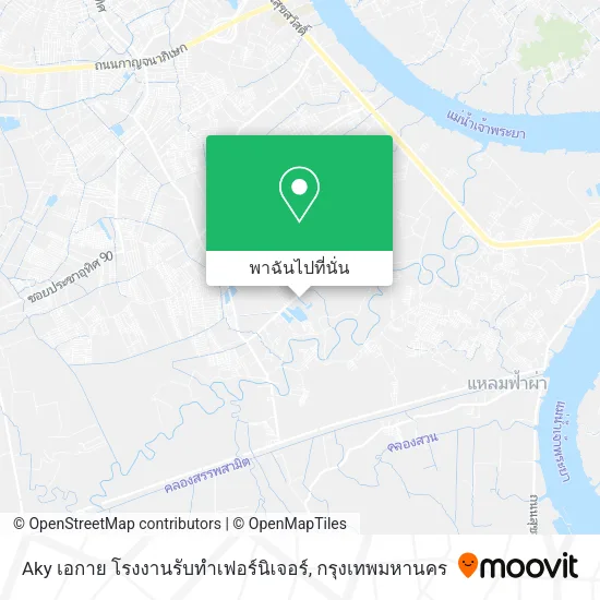 Aky เอกาย โรงงานรับทำเฟอร์นิเจอร์ แผนที่