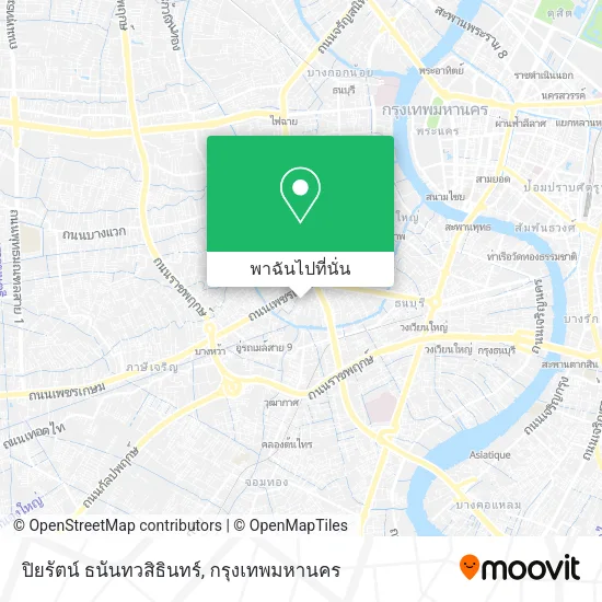 ปิยรัตน์ ธนันทวสิธินทร์ แผนที่