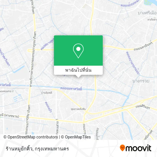 ร้านหมูยักคิ้ว แผนที่