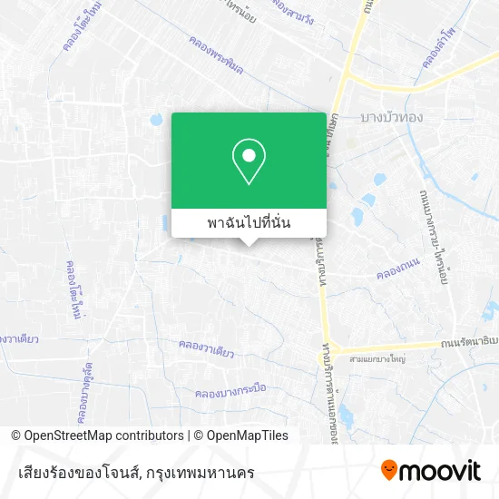 เสียงร้องของโจนส์ แผนที่