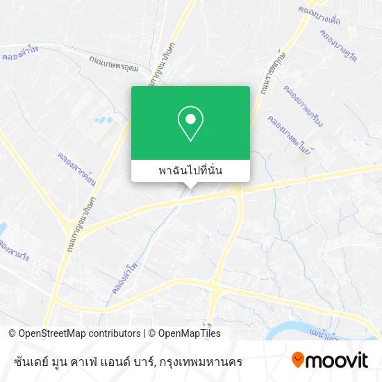 ซันเดย์ มูน คาเฟ่ แอนด์ บาร์ แผนที่