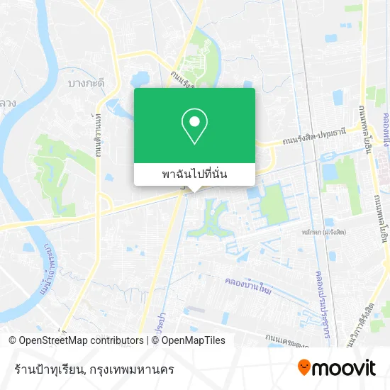 ร้านป้าทุเรียน แผนที่