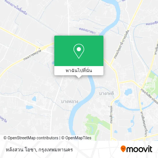 หลังสวน โอชา แผนที่