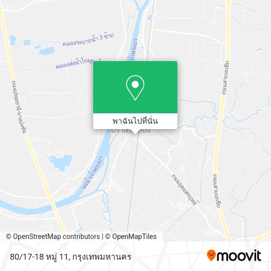 80/17-18 หมู่ 11 แผนที่