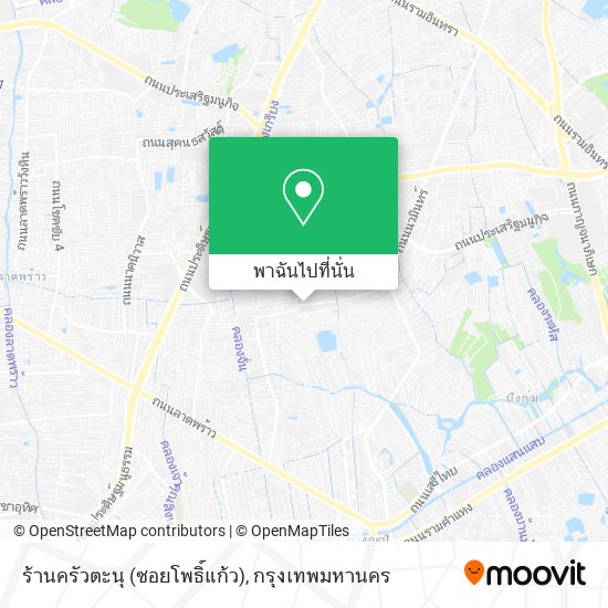 ร้านครัวตะนุ (ซอยโพธิ์แก้ว) แผนที่