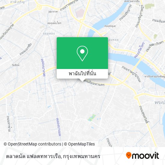 ตลาดนัด แฟลตทหารเรือ แผนที่