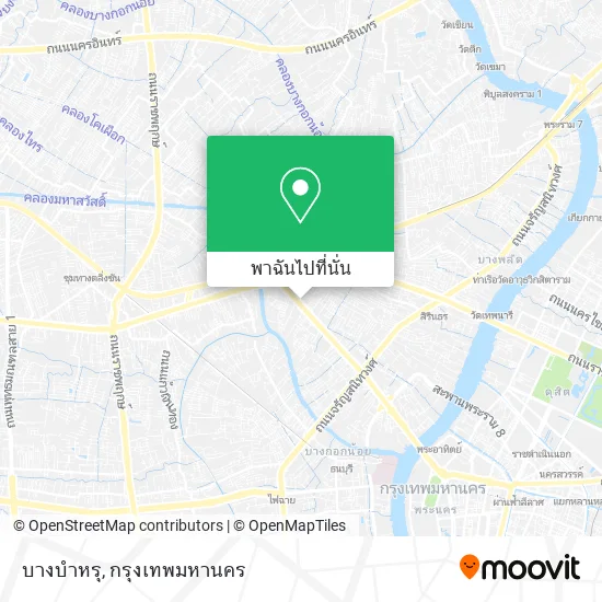 บางบำหรุ แผนที่