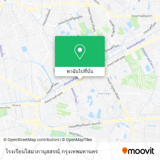 โรงเรียนโสมาภานุสสรณ์ แผนที่