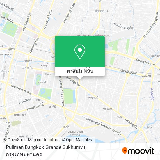Pullman Bangkok Grande Sukhumvit แผนที่