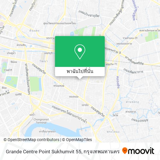 Grande Centre Point Sukhumvit 55 แผนที่