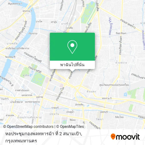 หอประชุมกองพลทหารม้า ที่ 2 สนามเป้า แผนที่