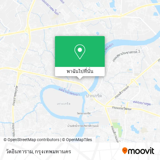 วัดอินทาราม แผนที่