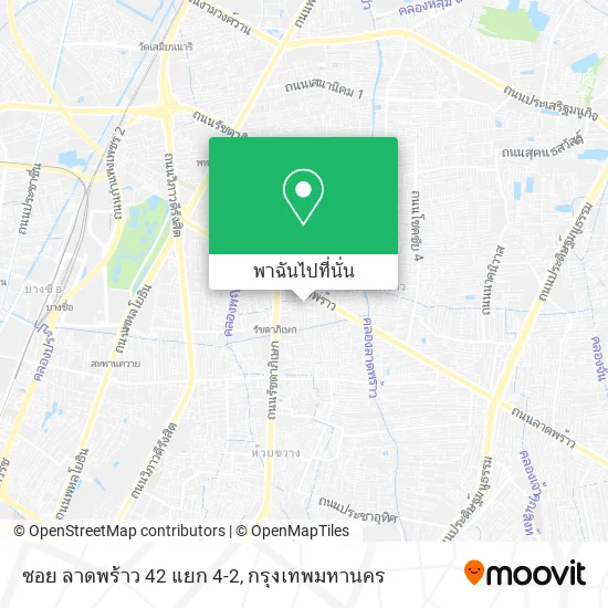 ซอย ลาดพร้าว 42 แยก 4-2 แผนที่