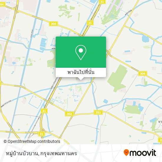 หมู่บ้านบัวบาน แผนที่