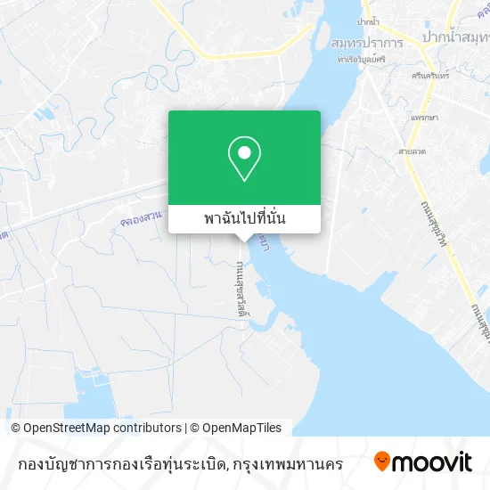 กองบัญชาการกองเรือทุ่นระเบิด แผนที่