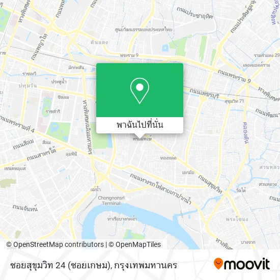 ซอยสุขุมวิท 24 (ซอยเกษม) แผนที่