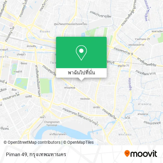 Piman 49 แผนที่