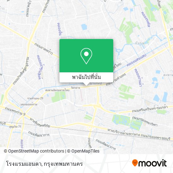 โรงแรมแอนดา แผนที่