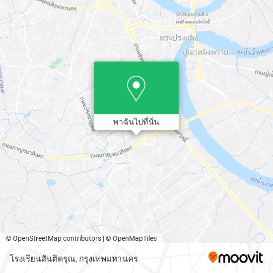 โรงเรียนสันติดรุณ แผนที่