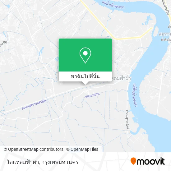 วัดแหลมฟ้าผ่า แผนที่