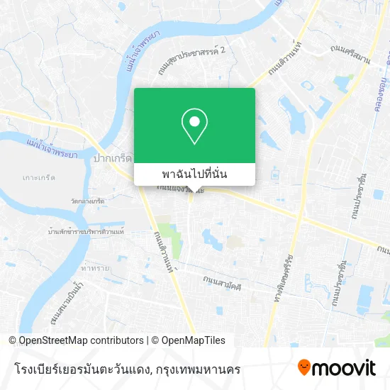 โรงเบียร์เยอรมันตะวันแดง แผนที่