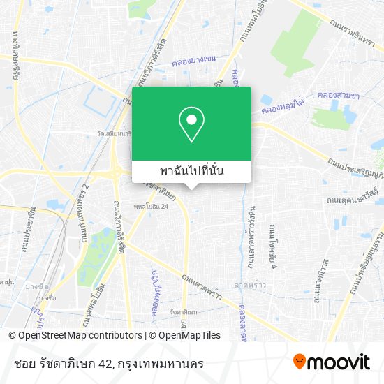 ซอย รัชดาภิเษก 42 แผนที่