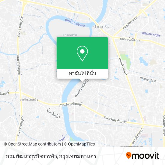กรมพัฒนาธุรกิจการค้า แผนที่