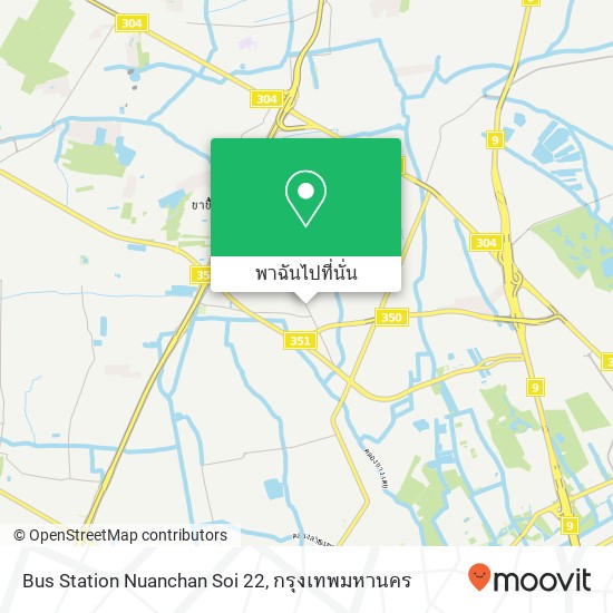 Bus Station Nuanchan Soi 22 แผนที่