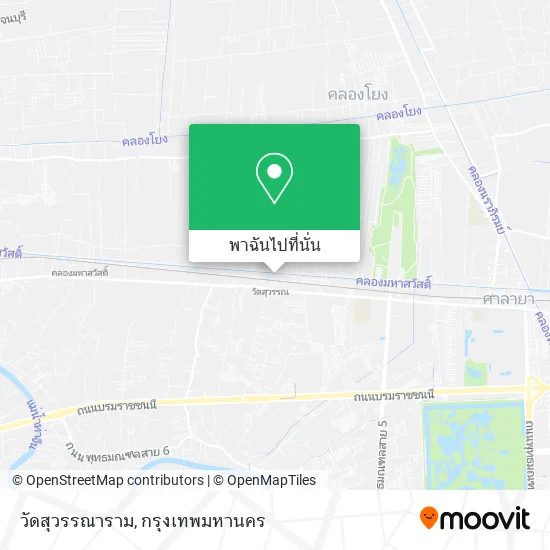 วัดสุวรรณาราม แผนที่