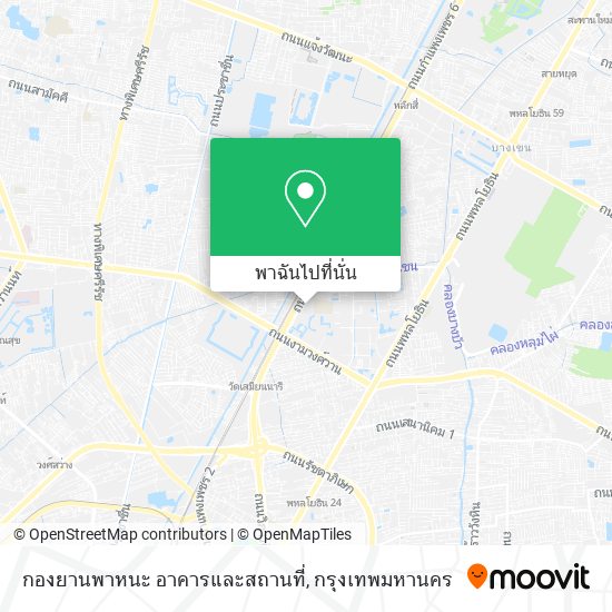 กองยานพาหนะ อาคารและสถานที่ แผนที่