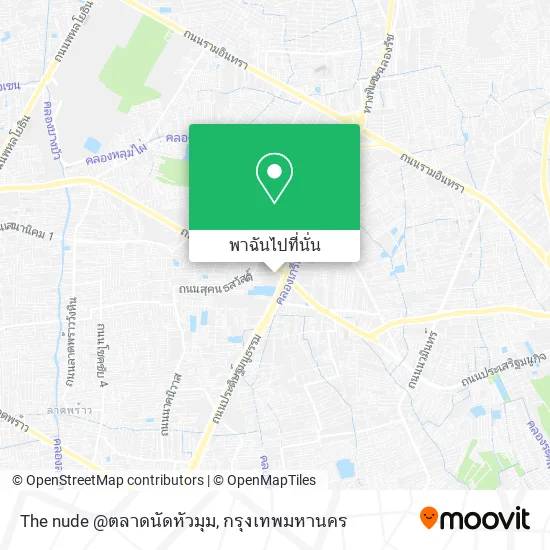 The nude @ตลาดนัดหัวมุม แผนที่