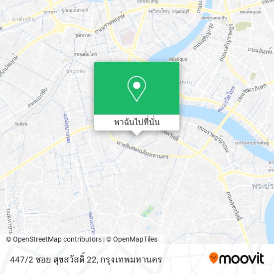 447/2 ซอย สุขสวัสดิ์ 22 แผนที่