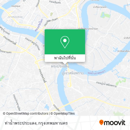 ท่าน้ำพระประแดง แผนที่