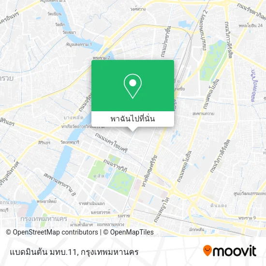 แบดมินตัน มทบ.11 แผนที่