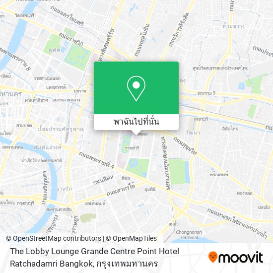 The Lobby Lounge Grande Centre Point Hotel Ratchadamri Bangkok แผนที่