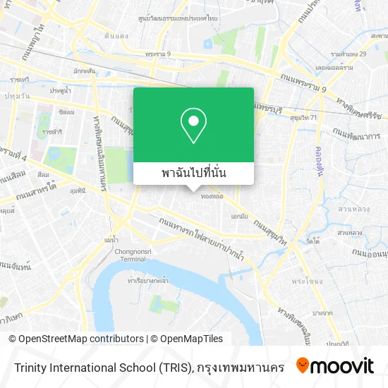 Trinity International School (TRIS) แผนที่