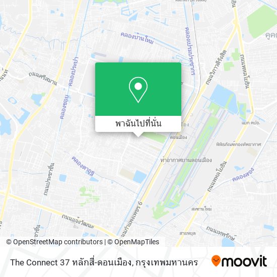 The Connect 37 หลักสี่-ดอนเมือง แผนที่
