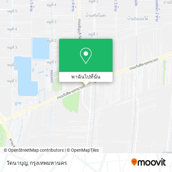 วัดนาบุญ แผนที่