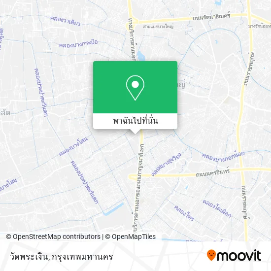 วัดพระเงิน แผนที่