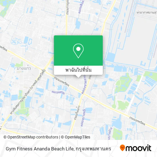 Gym Fitness Ananda Beach Life แผนที่