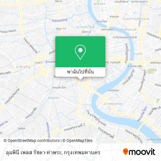 ลุมพินี เพลส รัชดา-ท่าพระ แผนที่