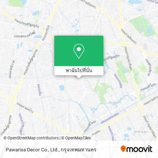 Pawarisa Decor Co., Ltd. แผนที่