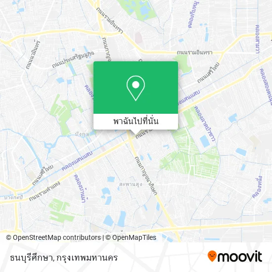 ธนบุรีศึกษา แผนที่