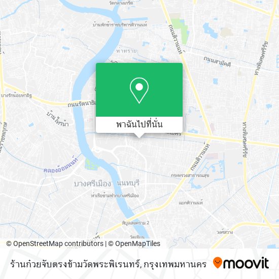 ร้านก๋วยจับตรงข้ามวัดพระพิเรนทร์ แผนที่