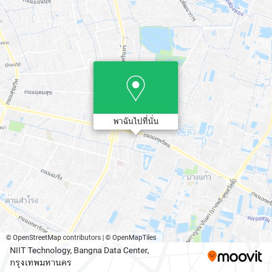 NIIT Technology, Bangna Data Center แผนที่